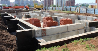 Фундаменты промышленных зданий в Борзе цена от 24420 руб. - заказать строительство фундамента промздания под стальные колонны